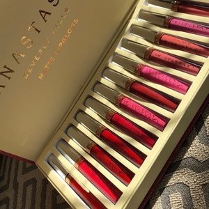 12 pcs Anastasia Beverly Hills lip gloss set